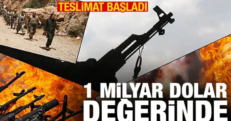 SDG silah teslimine başladı! Değeri 1 milyar dolardan fazla