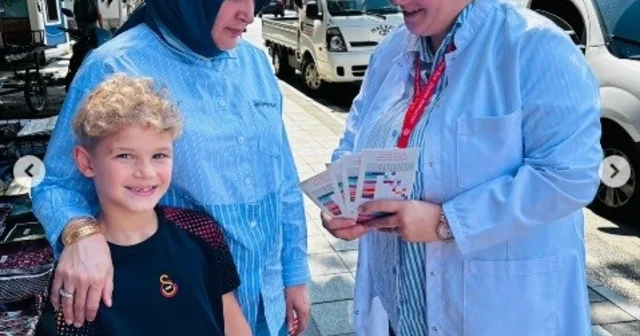 Gölyaka da aşı farkındalığı için bilgilendirme standı kuruldu Düzce Haberleri Habertürk Yerel Haberler