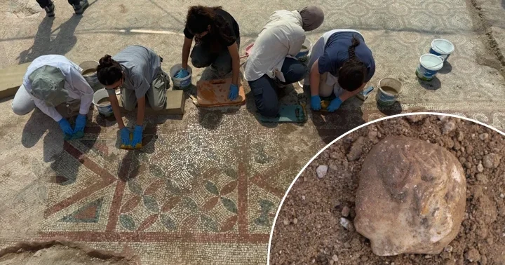 Roma döneminden bir sürpriz daha! Yaklaşık 2 bin yıllık eros başı bulundu