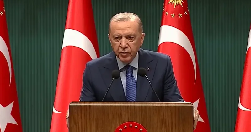 Kabine toplantısı sona erdi! Cumhurbaşkanı Erdoğan alınan kararları açıklıyor