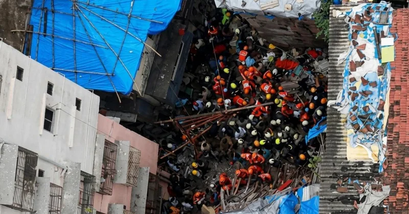 Yeni Delhi de öğrenci yurdunun çökmesinde can kaybı 6 ya yükseldi