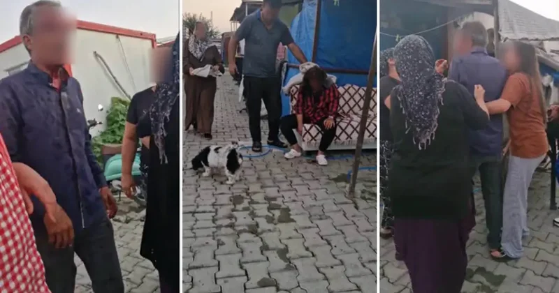 Ayrılmak isteyen eşinin kaldığı konteyneri bastı: Palayla 4 kişiyi yaraladı