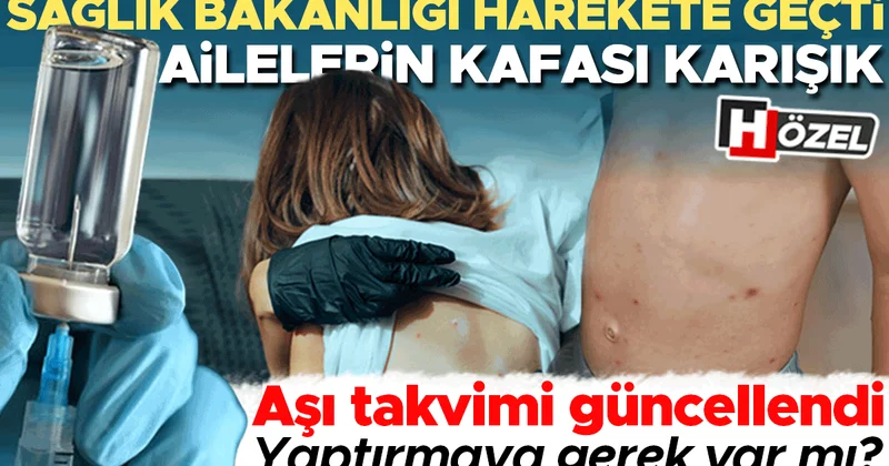 Sağlık Bakanlığı harekete geçti, ailelerin kafası karışık... Uzman isim anlattı: Ek doz aşıya gerek var mı?