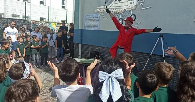 Uyum Haftası na neşeli başlangıç İlkadım İlkokulu nda minik öğrenciler Uyum Haftası na eğlenceli başladı Samsun Haberleri Habertürk Yerel Haberler