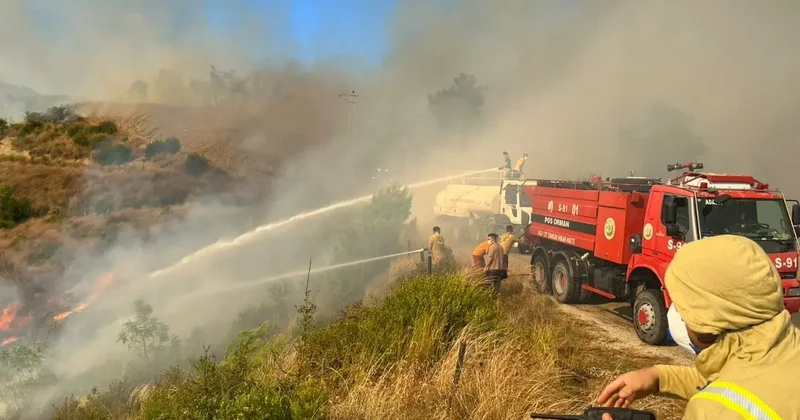 Adana ve Kayseri de orman yangını!