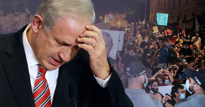 Devlet televizyonunda yayımlandı! İsrail de Netanyahu ya büyük şok