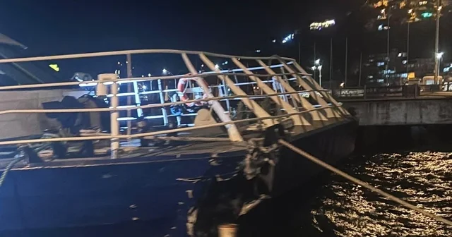 Bursa Mudanya da İDO deniz otobüsü iskeleye çarptı Bursa Haberleri Habertürk Yerel Haberler