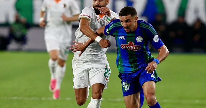 Alanyaspor, Rize den 3 puanla döndü