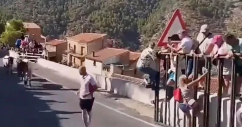 64 yaşındaki kadın festivalde boğa saldırısının kurbanı oldu