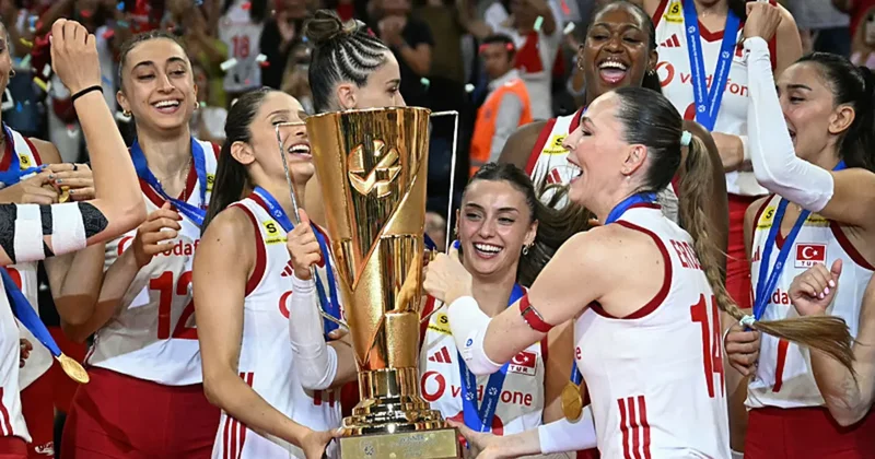 TFF, A Milli Kadın Voleybol Takımı nı kutladı!