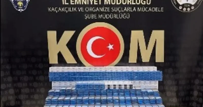Bilecik polisi bir tırda bin 210 paket kaçak sigara ele geçirildi