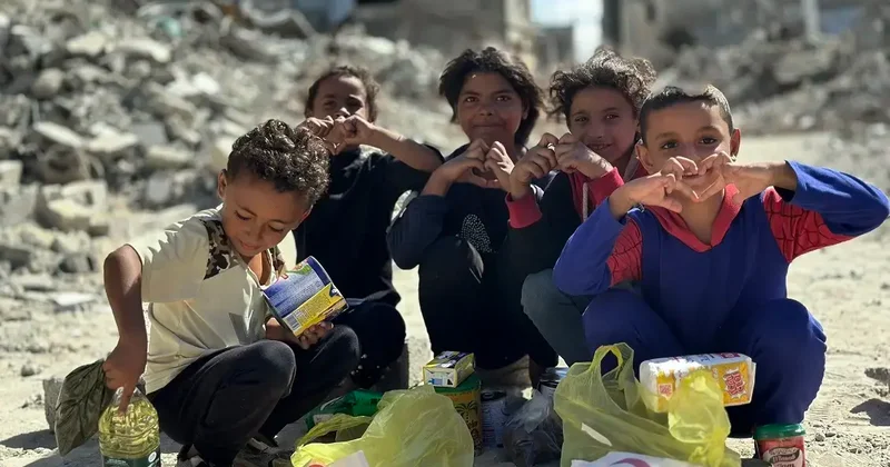 Kızılay’ın Gazze’deki insani yardım çalışmaları üçüncü yılında sürüyor