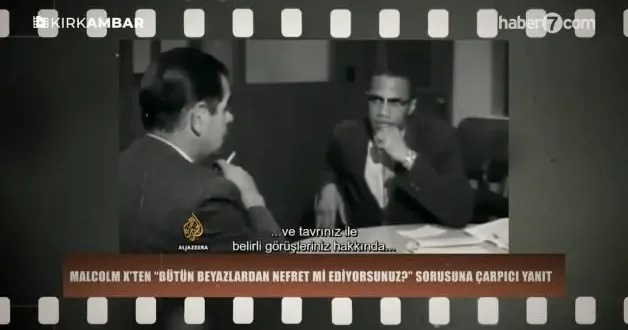 Malcolm X’ten “Bütün beyazlardan nefret mi ediyorsunuz?” sorusuna çarpıcı yanıt