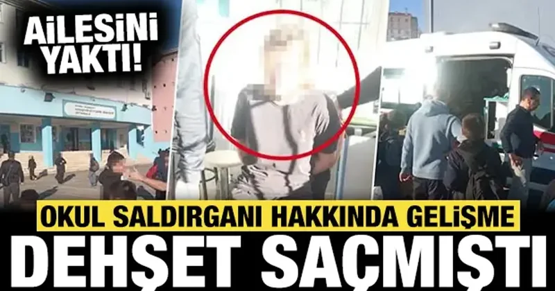 7 öğrenciyi yaralayıp ve 1 öğrenciyi öldürmüştü: Saldırgan hakkında yeni gelişme
