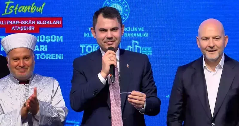 Bakan Kurum: Yüzyılın Konut Projesi nde İstanbul umuzu bir kez daha başımızın tacı yapıyoruz