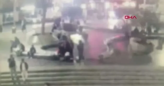 Taksim de kapkaç terörü! Şüpheli kaptı ama kaçamadı