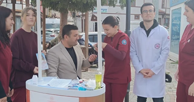 Pazaryeri nde vatandaşlar diyabet konusunda bilgilendirildi Bilecik Haberleri