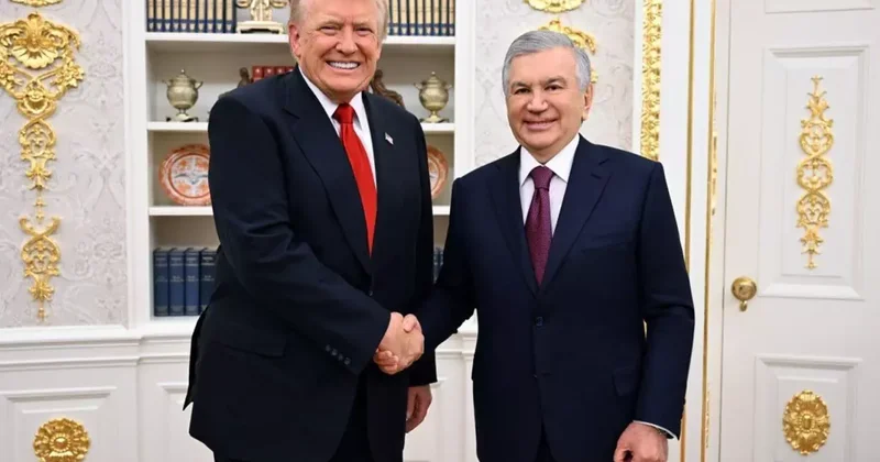 Trump, Özbekistan ile 35 Milyar Dolarlık Anlaşma Duyurdu