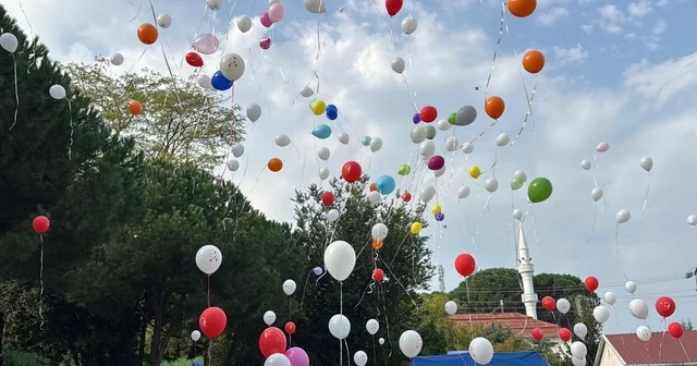 Lösemiyi yenen Mirza için yüzlece balon uçuruldu Ordu Haberleri