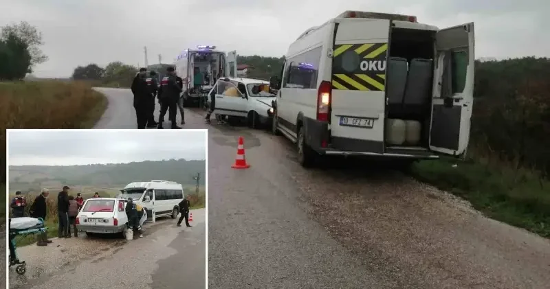 Balıkesir’de trafik kazasında sıkışan sürücü itfaiye ekiplerince kurtarıldı Balıkesir Haberleri