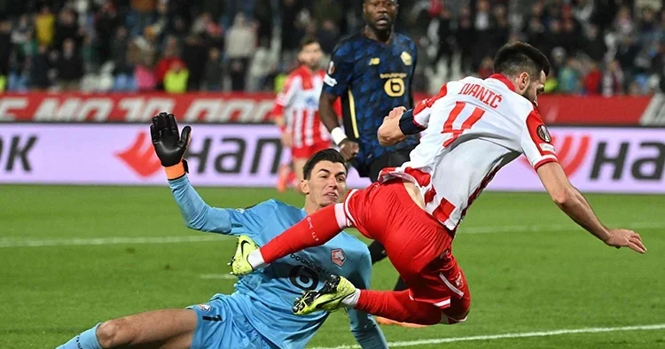 Berke Özer li Lille, Kızılyıldız deplasmanından puansız döndü