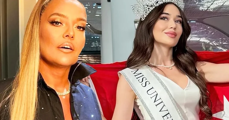 Demet Akalın dan Miss Universe 2025 te Türkiye yi temsil edecek olan Ceren Arslan a destek Sözcü Gazetesi
