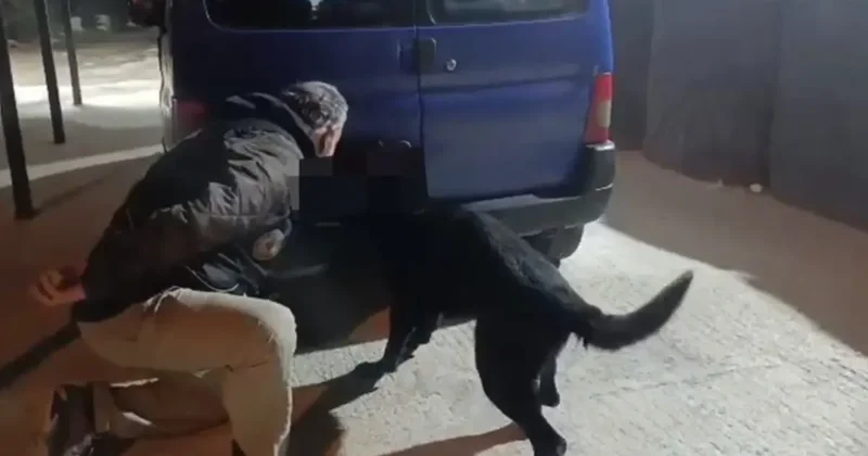 Samsun’da stepne lastiğine zulalanan metamfetamin ele geçirildi