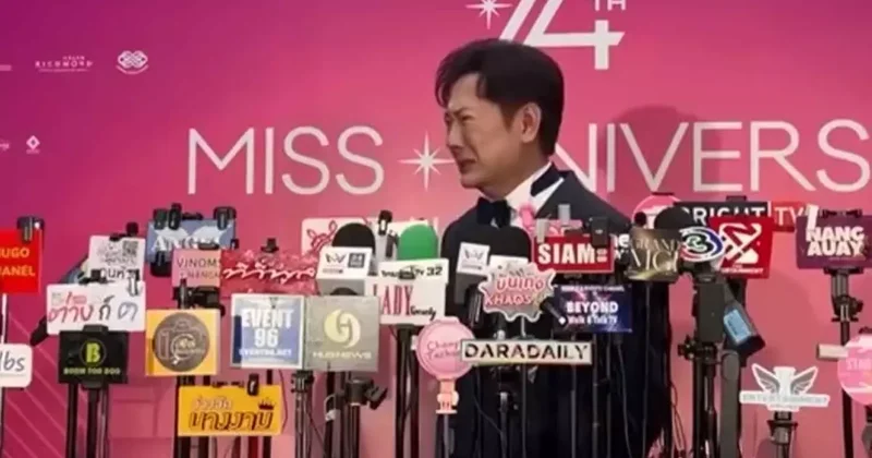 Miss Universe skandalında yeni gelişme: Nawat Itsaragrisil gözyaşlarıyla özür diledi