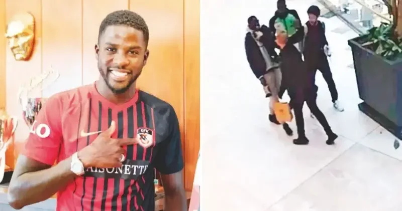 Senegalli futbolcuya AVM’de silahlı tehdit Aktüel Haberleri