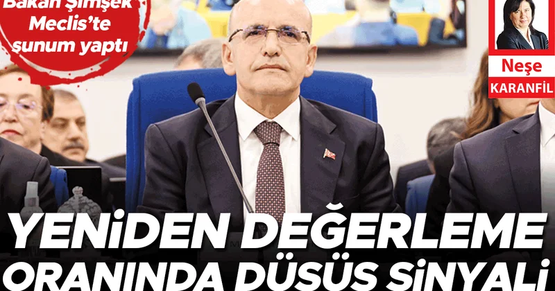 Bakan Şimşek Meclis’te sunum yaptı... Dezenflasyon süreci devam ediyor