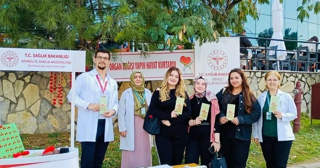 Denizli Sağlık Müdürlüğü organ bağışında farkındalık oluşturdu Denizli Haberleri