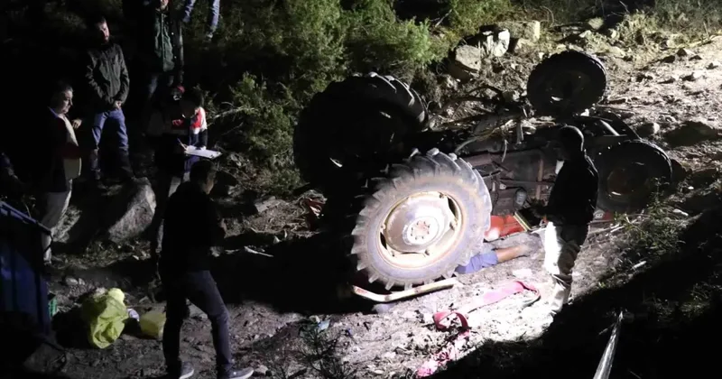 Denizli de Traktör Kazası: Yaşlı Çift Hayatını Kaybetti