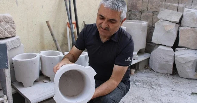 Kayseri de çıkıyor: Dünyada tek! Madeni sadece bizim köyümüzde var, bu taş çok farklı