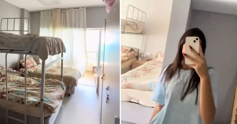 Üniversite Öğrencisinin Yurt Manzarası Sosyal Medyada Viral Oldu