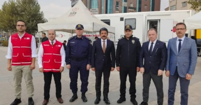 Kırşehir de Cumhuriyetin 102 nci yılına özel 102 ünite kan bağışı Kırşehir Haberleri