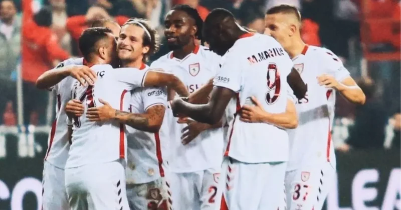Avrupa da 3 te 3 yapan Samsunspor liderliğe oturdu