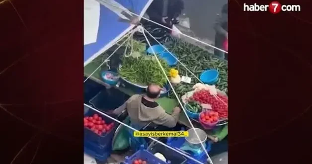 Bahçelievler’de el çabukluğuyla ürünleri değiştiren pazarcıya bir kötü haber daha