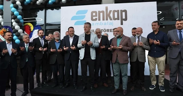 Protokolü buluşturan açılış Enkap Ambalaj ın yeni mağazası açıldı Kayseri Haberleri
