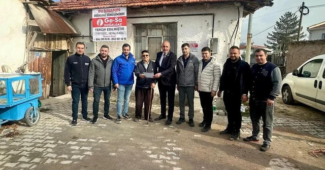 Aslanapa da doğalgaz sevinci Kütahya Haberleri