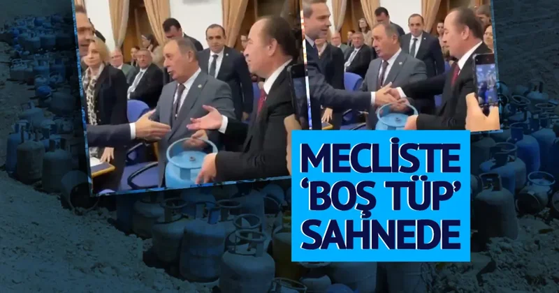 Meclis te boş tüp sahnede! Bakan Bayraktar dan ilginç yanıt: Doğalgaz kullandıkları için gerek yok