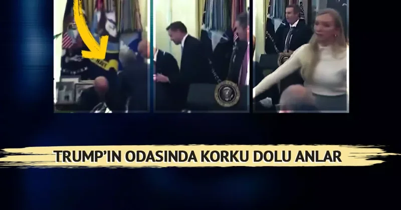 Kim olduğu muamma! Dr. Mehmet Öz anında müdahale etti: Donald Trump ın odasındaki panik kamerada