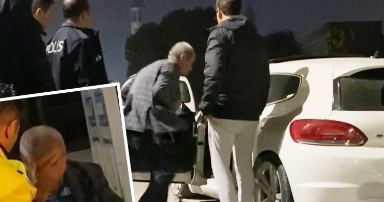 Polise yakalandı, olay yerine gelen baba çılgına döndü: Rezil oldum, yeter