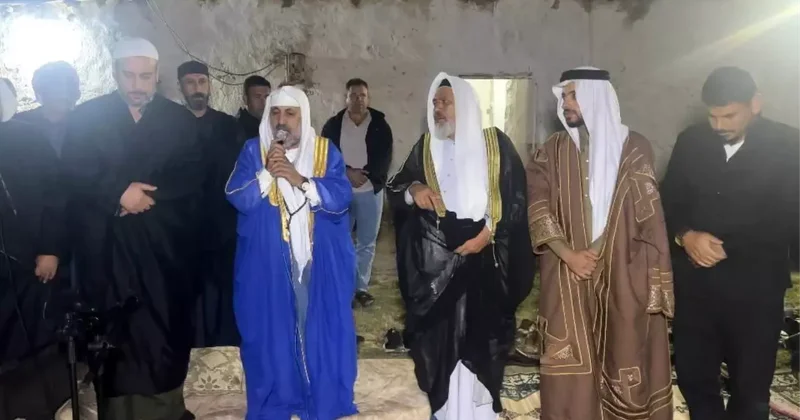 Yüzlerce kişi sabaha kadar dualar edip zikir çekti, sönmeyen ateş söndü