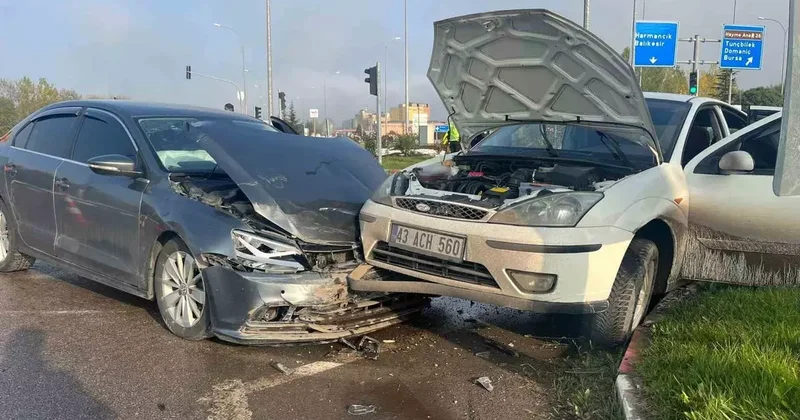 Tavşanlı’da trafik kazası, 1 kişi yaralandı