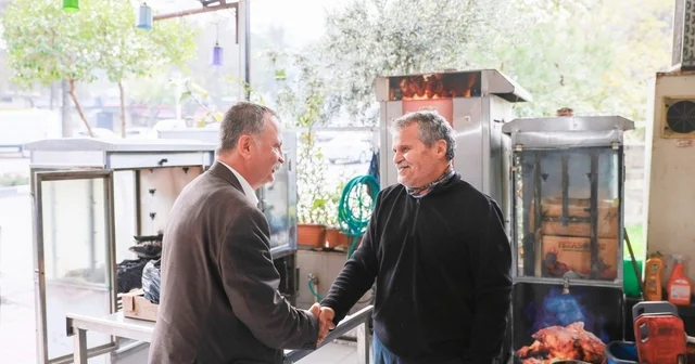 Başkan Balaban, esnafın taleplerini yerinde dinledi Manisa Haberleri