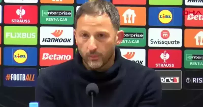 Domenico Tedesco: Bir sonraki maçı kazanırsak ilk 8 için şansımız yüksek olacaktır