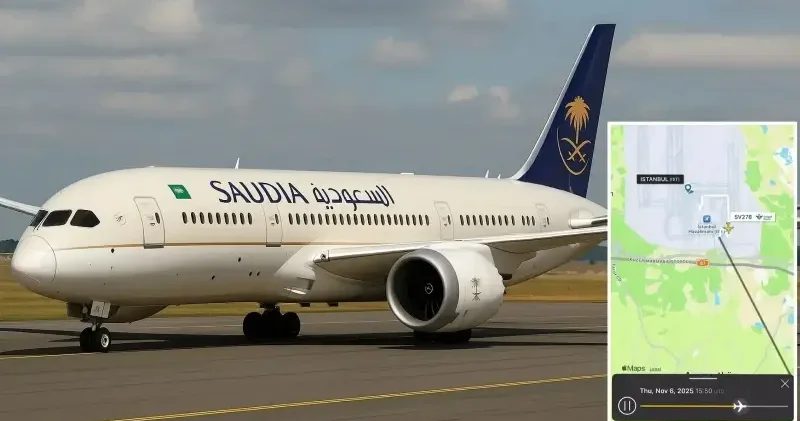 Suudi Arabistan uçağına yapılan bomba ihbarı paniğe neden oldu Dünya Haberleri