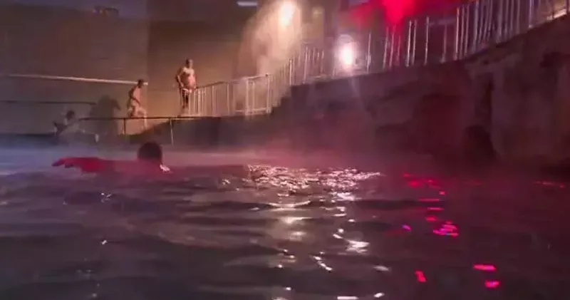 Emet Dereli Kaplıcaları soğuk havalarda şifa oluyor