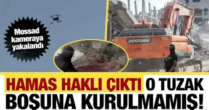 Hamas haklı çıktı! O tuzak boşuna kurulmamış... İsrail İHA’ları kameraya yakalandı