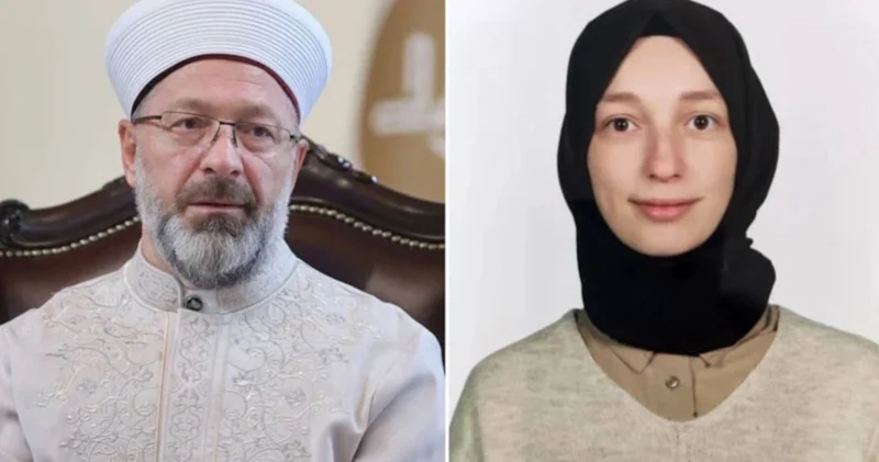 Ali Erbaş ın kızı küsurat farkıyla üniversite kadrosuna girdi